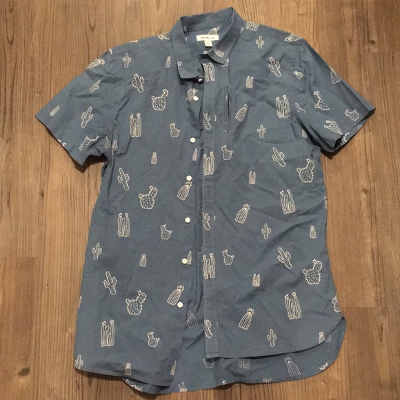 The Rail Other - Men’s The Rail cactus button down L